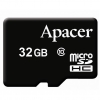 (AP32GMCSH10-RA) Карта памяти Apacer, стандарт microSDHC, 32Gb, class 10 (для мобильных телефонов) без адаптера (SDMicro10-32GB/AP-1)