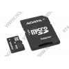ADATA <AUSDH4GCL4-RA1> microSDHC Memory Card 4Gb Class4 +  microSD-->SD Adapter
