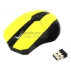 CBR Wireless Mouse <CM547 Yellow> (RTL) USB  6but+Roll, беспроводная