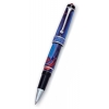 Ручка роллер. America. Корпус смола, цвет синий с красным,отделка хром (AU-507)