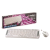 Беспроводной комплект Mediana KM-306 White, клавиатура: ; мышь: 3 кнопки, 1000 dpi (M-KM-306W)