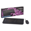 Беспроводной комплект Mediana KM-606 Black, клавиатура: ; мышь: 5 кнопок, 1000 dpi (M-KM-606)
