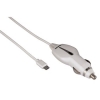 Зарядное устройство автомобильное micro USB, универсальное, 12В, 1000мА, белый, Hama     [ObG] (H-108164)