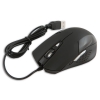 Игровая проводная мышь Mediana GM-04, Black, оптическая, 6 кнопок, 1000/1600/2000 dpi, USB (M-GM-04BL)
