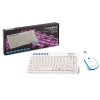 Беспроводной комплект Mediana KM-313 White-Blue, клавиатура: ; мышь: 3 кнопки, 1000 dpi (M-KM-313WB)