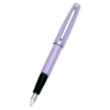 Ручка перьевая. Style. Корпус смола, цвет сиреневый,отделка хром, перо сталь (AU-E12/AM)