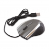 Проводная мышь Mediana M-101, Grey, оптическая, 3 кнопки, 800 dpi, USB (M-M-101GR)