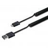 Кабель зарядки/синхронизации Lightning коннектор (8-ми контакт. разъём) для iPad Mini/iPad4/iPhone5/iPod Nano, длина 1.8 м, чёрный (iLuv-iCB261BLK)