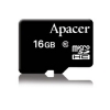 (AP16GMCSH10-RA) Карта памяти Apacer, стандарт microSDHC, 16Gb, class 10, (для мобильных телефонов) без адаптера (SDMicro10-16GB/AP-1)