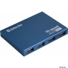 Концентратор USB 2.0 Defender SEPTIMA SLIM (7 портов, БП 2A) (83505)