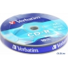 Диски CD-R 80min 700Mb Verbatim  52x Shrink/10  43725