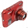 Nikon CoolPix S6400 <Red> (16Mpx, 25-300mm, 12x, F3.1-6.5, JPG,SDXC, 2.95",USB2.0, AV,HDMI, Li-Ion)