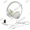Наушники с микрофоном SPEEDLINK BAZZ <SL-8750-WT White> (с  регулятором громкости)