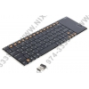 Клавиатура RAPOO <E2700 Black> <USB> 80КЛ, Touchpad, беспроводная <11286>