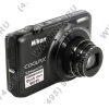 Nikon CoolPix S6500 <Black> (16Mpx, 25-300mm, 12x, F3.1-6.5, JPG,SDXC, 3",USB2.0,WiFi,  AV,  HDMI,  Li-Ion)