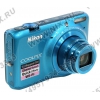 Nikon CoolPix S6500 <Blue> (16Mpx, 25-300mm, 12x, F3.1-6.5, JPG,SDXC, 3",USB2.0,WiFi, AV,  HDMI, Li-Ion)