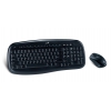 Беспроводные клавиатура и мышь Genius KB-8000, клавиатура: 6 горячих клавиш, black; оптическая мышь: 1200 dpi, 3 кнопки, black, Colour box (G-TT KB-8000)