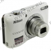 Nikon CoolPix L27 <White> (16.1Mpx, 26-130mm, 5x, F3.2-6.5, JPG, SDXC, 2.7", USB2.0,  AV, AAx2)