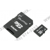 Qumo <QM4GMICSDHC4> microSDHC 4Gb Class4 +  microSD-->SD Adapter