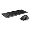 Клавиатура + мышь Rapoo 8900P клав:серый/черный мышь:серый/черный USB беспроводная slim (12115)