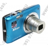 Nikon CoolPix S2700 <Blue> (16.0Mpx, 26-156mm, 6x, F3.5-6.5, JPG,SDXC, 2.7",  USB2.0, Li-Ion)