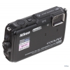 Фотоаппарат Nikon Coolpix AW110 black <16Mp, 5x zoom, SD, USB, GPS, Водонепроницаемый>