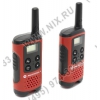 Motorola <TLKR-T40> 2 порт. радиостанции (PMR446, 4 км, 8 каналов,  LCD, 3xAAA) <P14MAA03A1BB>