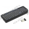 Мини-клавиатура Kreolz BKC-44 Black <Bluetooth> TouchPad,  лазерная указка, беспроводная