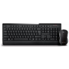 Клавиатура + мышь Oklick 240M клав:черный мышь:черный USB беспроводная (DL-K6010G+M391GB+G15UF)