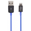 Кабель Ifrogz UniqueSync Lightning-USB синий 1m (IF-SYC-BLU)