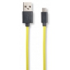 Кабель Ifrogz UniqueSync microUSB-USB желтый 1m (IFZ-SYNCUSB-YLW)