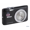 Фотоаппарат Nikon Coolpix S2700 black <16Mp, 6x zoom, SDXC, USB>