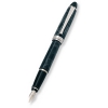 Ручка перьевая. Ipsilon. Корпус -лак, серый мраморный  отделка- хром, перо золото 14кт  F. (AU-B13/CGF)