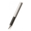 Перьевая ручка BASIC METAL, F, матовый хромированный металл, в картонной коробке, 1 шт. (148521)