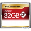 Карта памяти Compact Flash 32Gb Silicon Power <600x> (SP032GBCFC600V10)