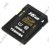 Toshiba <SD-T016UHS1(BL5> SecureDigital High Capacity Memory  Card 16Gb UHS-I