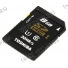 Toshiba <SD-T008UHS1(BL5> SecureDigital High Capacity Memory Card  8Gb UHS-I