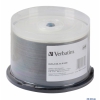 Диск DVD+R Verbatim  8,5 GB 8x CB/50 Double Layer Ink Print EXP (43780)