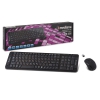 Клавиатура + мышь Mediana KM-306 клав:черный мышь:черный USB беспроводная (92306 MATTE BLACK)