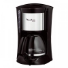 Кофеварка капельная Moulinex FG151825 600Вт черный/серебристый (1500635664)