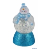 Новогодний сувенир "Снеговичок-толстячок" Orient NY6010, USB, многоцветная плавно меняющаяся подсветка (29498)