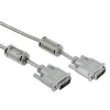 Кабель Hama H-42140 DVI Dual Link (m-m) 3.0 м High Quality серый (00042140)