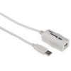 Кабель USB2.0 Hama A-A (m-f) 5m никелированный штекер High Quality серый (H-45018) (00045018)