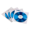 Конверты Hama H-49993 для CD/DVD самоклеющиеся 10 шт. белый/прозрачный (00049993)
