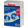 Коробка Hama на 2CD/DVD H-83894 Jewel Case прозрачный (упак.:5шт) (00083894)