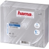 Коробка Hama на 1CD/DVD H-44748 Jewel (упак.:5шт) (00044748)