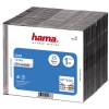 Коробка Hama на 1CD/DVD H-51167 Slim Box прозрачный (упак.:25шт) (00051167)