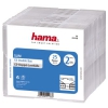 Коробка Hama H-51168 для 2 CD Slim 25 шт. прозрачный  (00051168)
