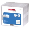 Коробка Hama H-51273 Коробки для 4-х CD дисков Slim Pack 10 шт. прозрачный (00051273)