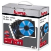 Коробка Hama H-49935 Коробки для CD дисков SlimLine 100 шт. черный (00049935)